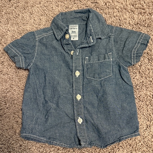 Carter's Other - Carter's Classic Blue Button-Down Shirt